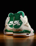 Nike SB x Air Jordan 4 Pine Sneakers in Green DR5415-103 - product image from the listing.