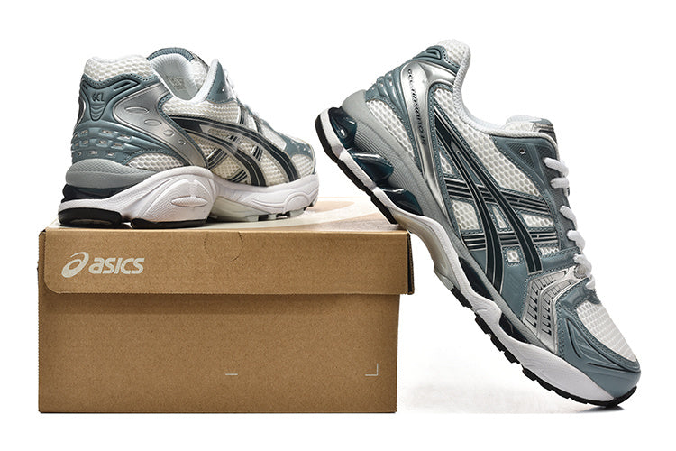 ASICS Gel-Kayano 14 Trainers in Silver Sage - product image from the listing.