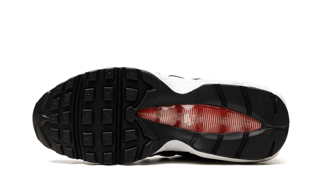 Women's AIR MAX 95 "Light Iron Ore / Black Patent" DR2550 100 - product image from the listing.