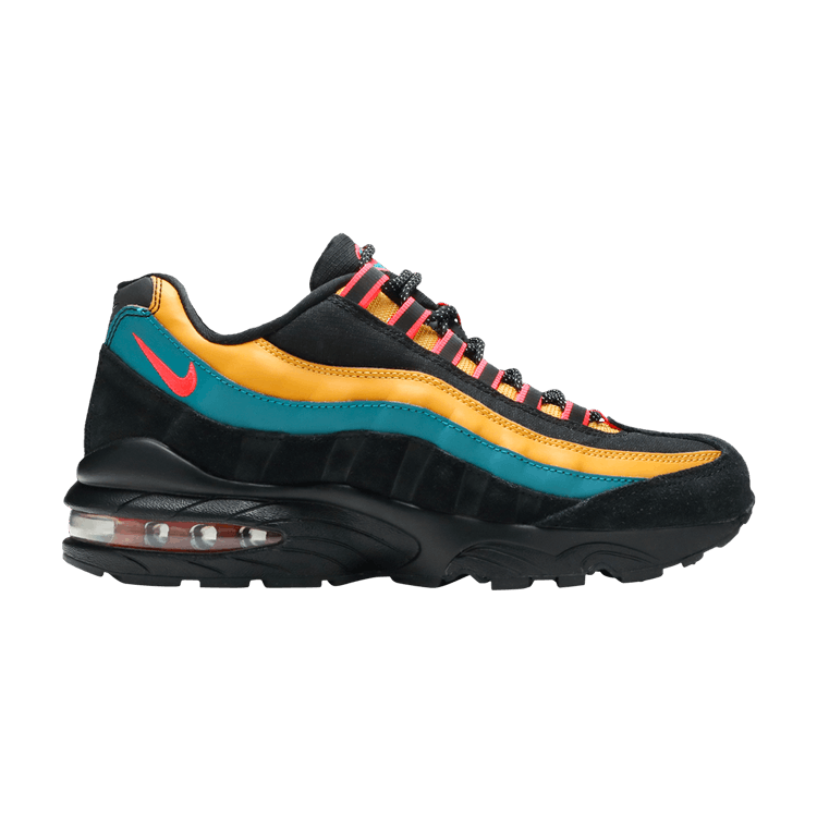 Black Bright Spruce (GS) - Nike Air Max 95 - product image from the listing.