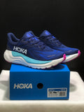 HOKA Arahi 8 Running Shoes, in Navy Blue and Aqua - product image from the listing.