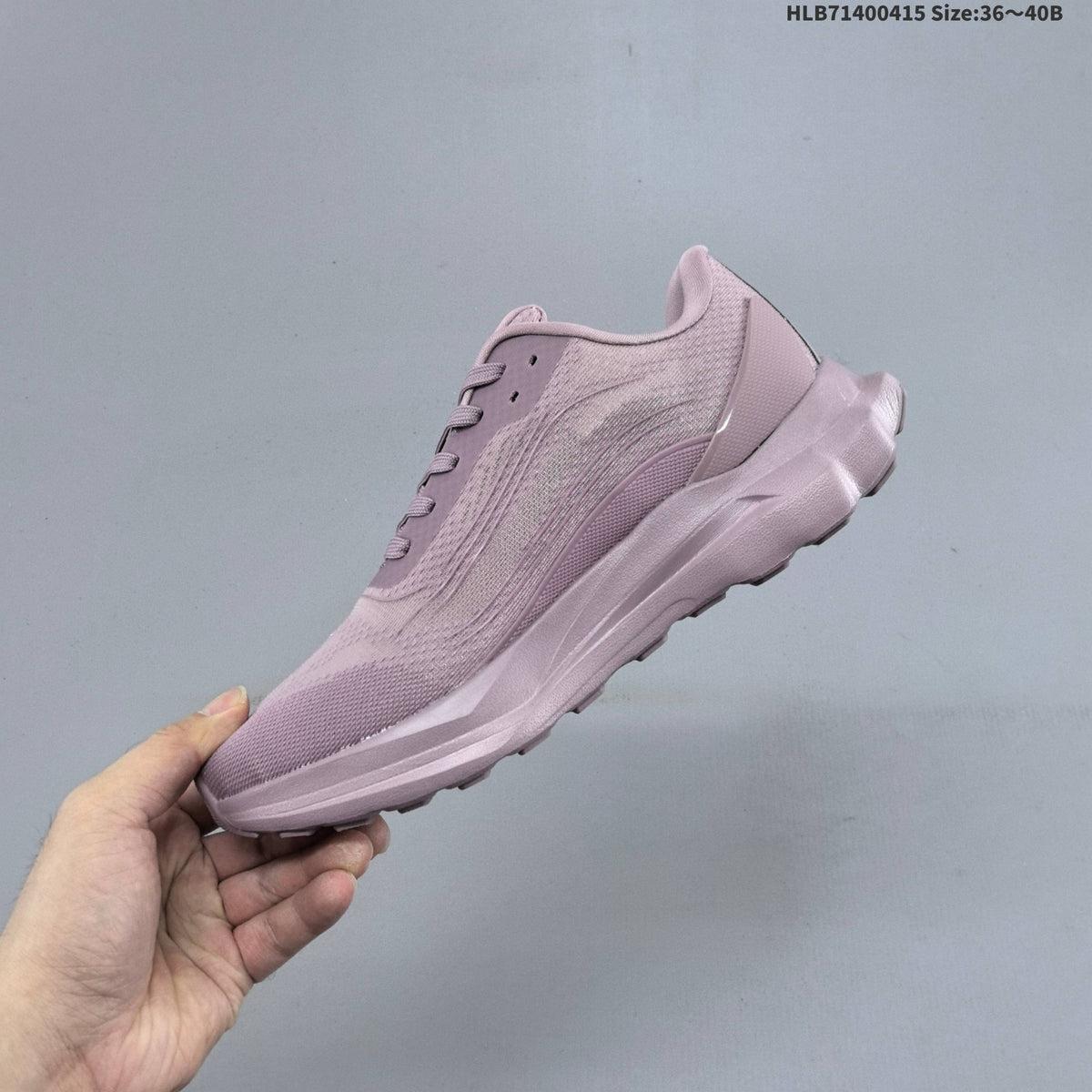 Alo Yoga Alo Runner Low-Cut Sneakers in Mauve - product image from the listing.