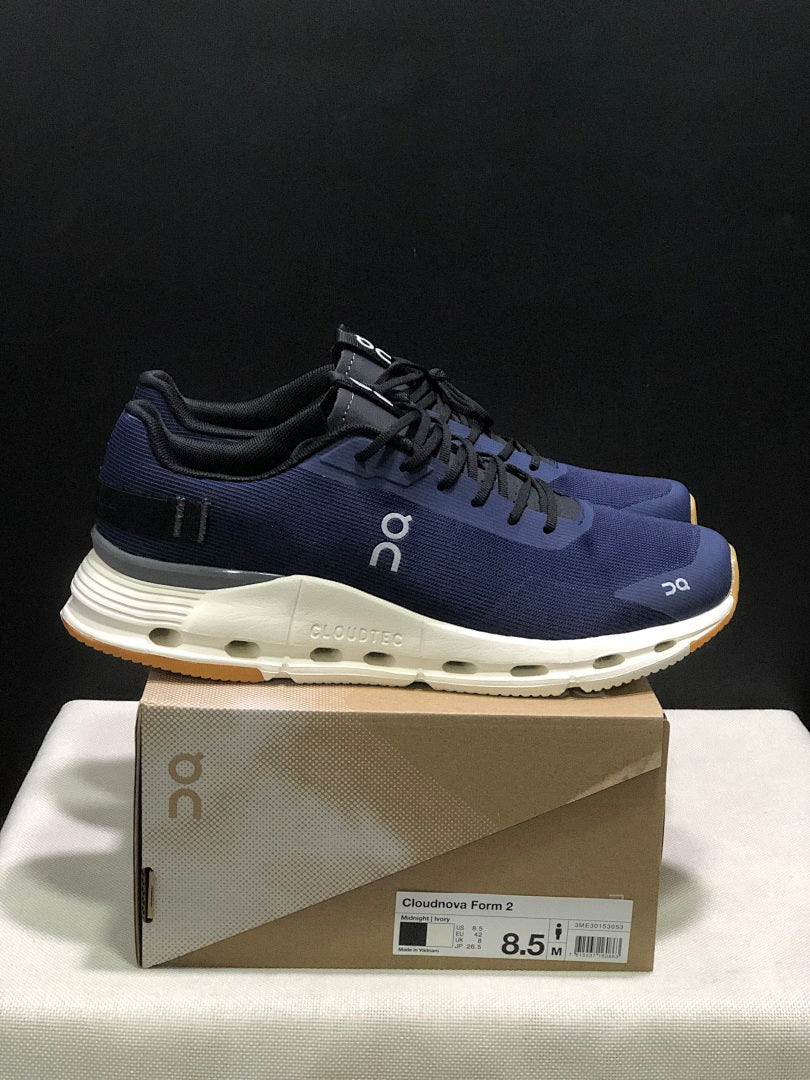 On Cloudnova Form 2 Sneakers, in Midnight Navy - product image from the listing.