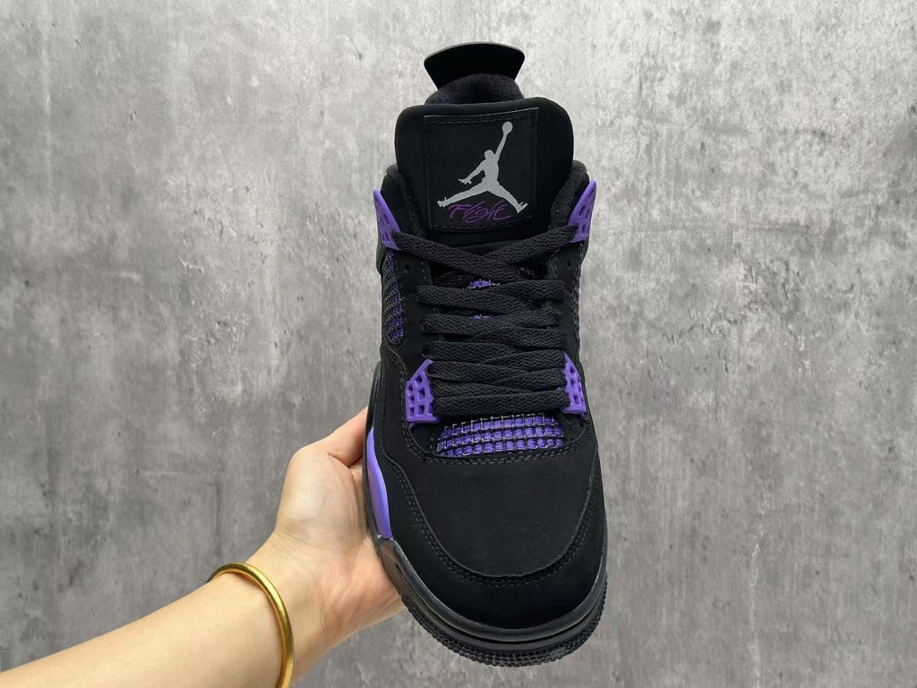 "Thunder" Air Jordan 4 Retro Purple - product image from the listing.