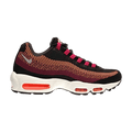 Nike Air Max 95 JCRD Black/Metallic Silver-Anthracite-Total in Orange - product image from the listing.