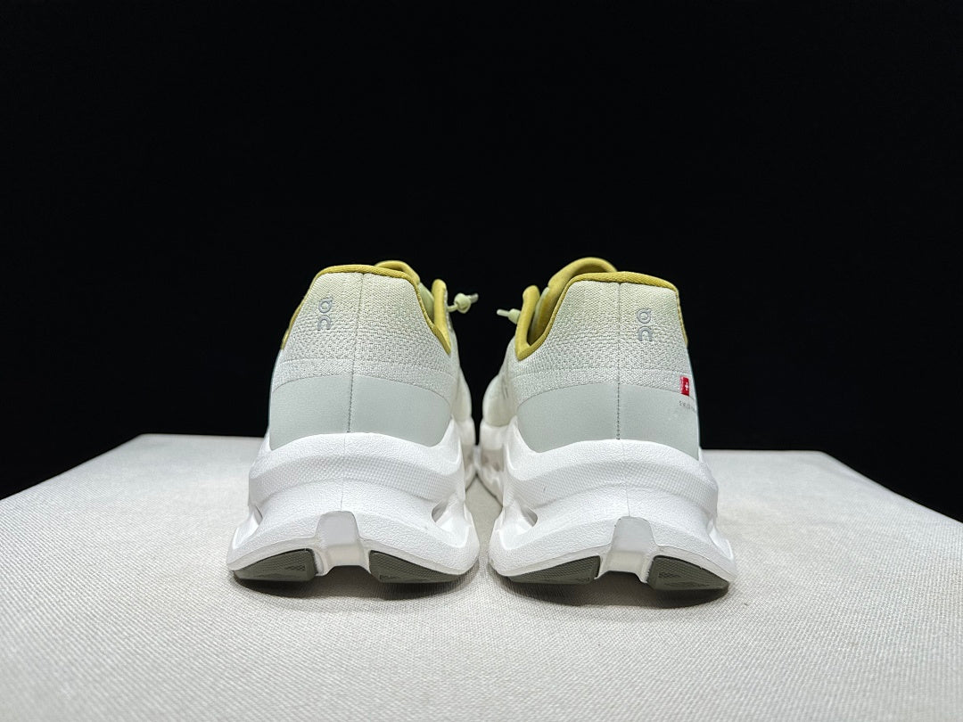 White and Yellow On Cloudtilt Sneakers - product image from the listing.