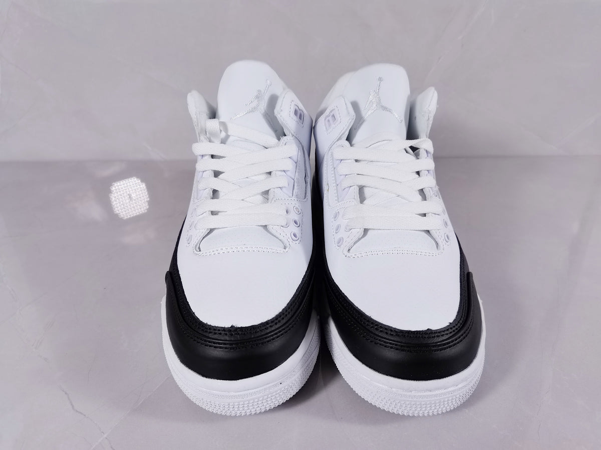 Nike Air Jordan 3 Retro SP Sneakers in White and Black - product image from the listing.