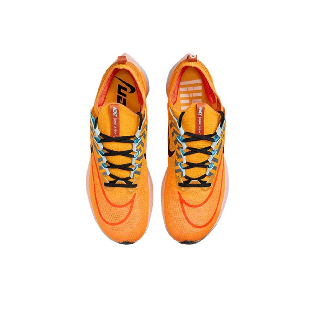 Nike Zoom Fly 4 Running Shoes in Yellow DO2421-739 - product image from the listing.