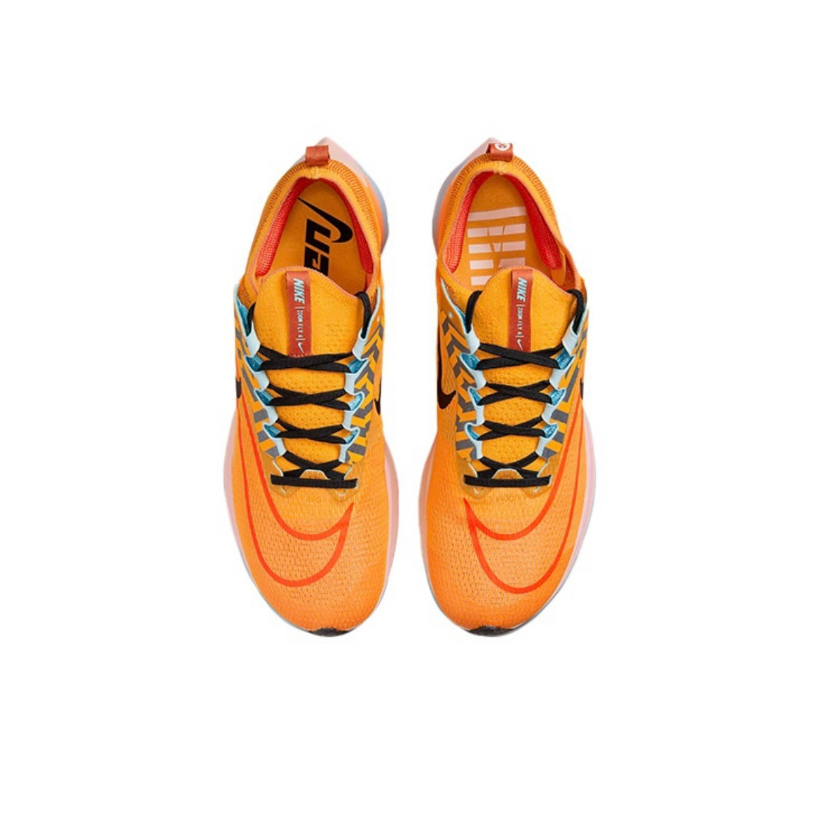 Nike Zoom Fly 4 Running Shoes in Yellow DO2421-739 - product image from the listing.