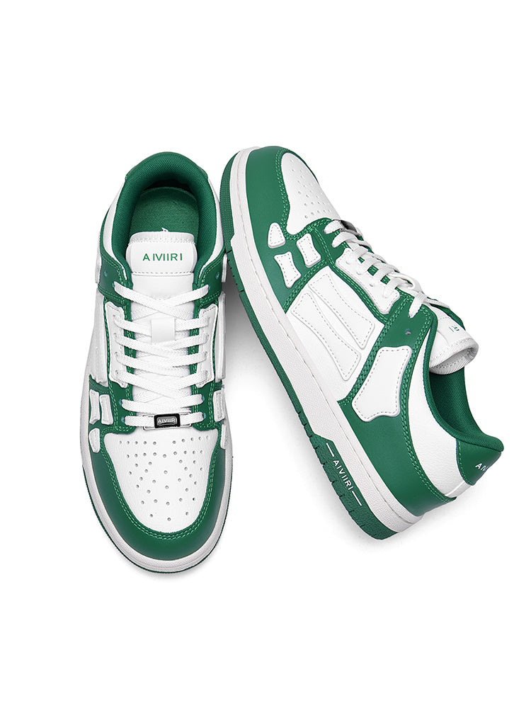 AIMIR Low-Top Sneakers in Green and White FS003-344 - product image from the listing.