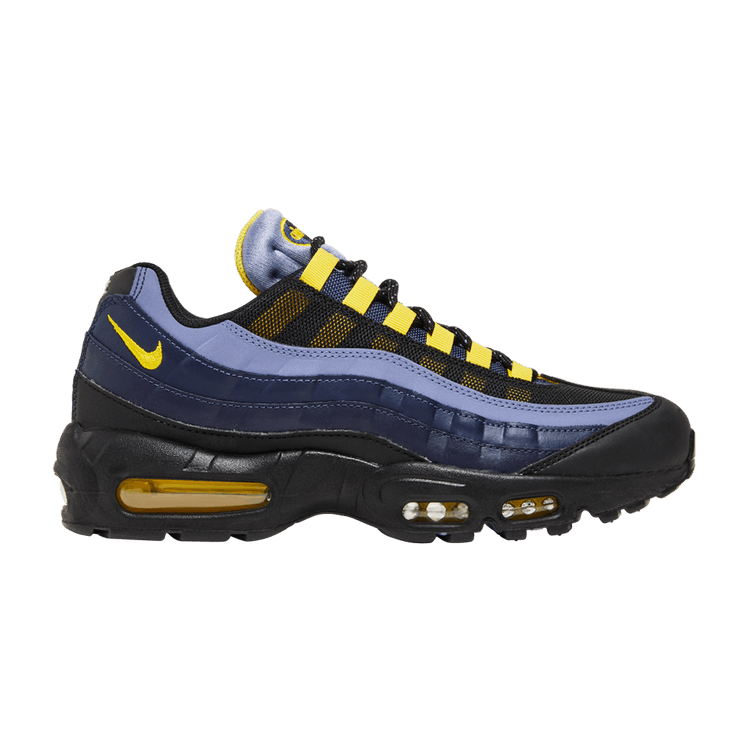 Nike Air Max 95 World Indigo Speed in Yellow - product image from the listing.