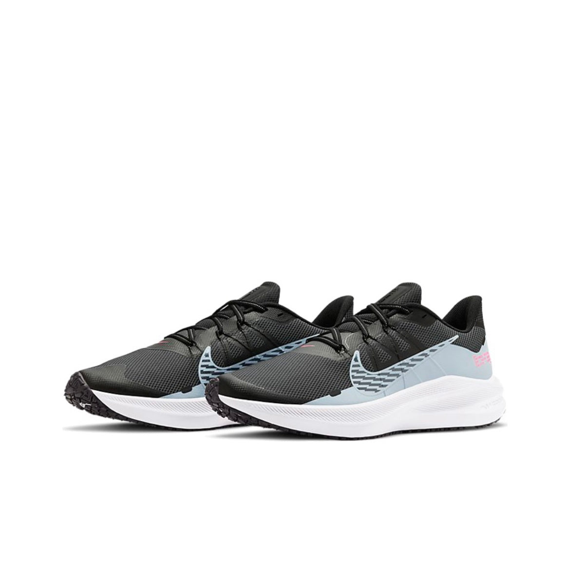 Nike Air Zoom Winflo 7 Shield Running Shoes, in Gray Blue CU3870-403 - product image from the listing.