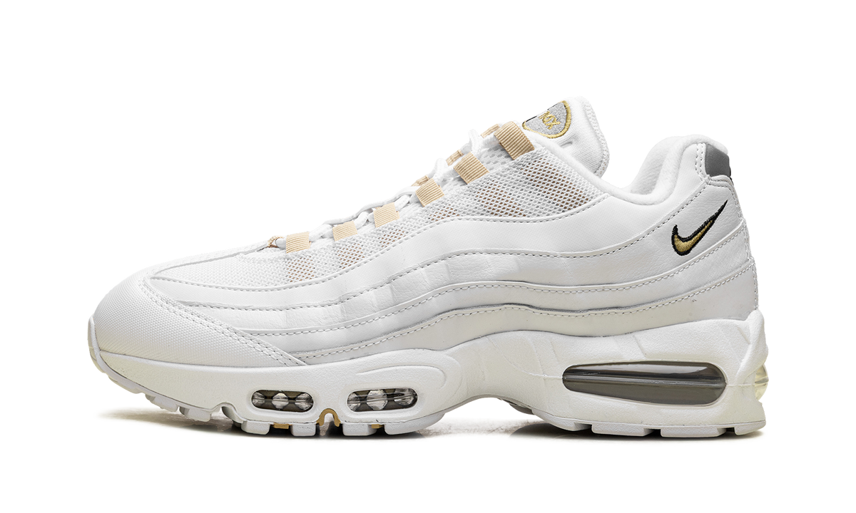 "White Team Gold" Air Max 95 OG Big Bubble IB1667 101 - product image from the listing.