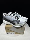 On Cloudboom Max Running Shoes, in White and Black - product image from the listing.