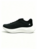 Black and White Adidas Running-Style Trainers - product image from the listing.