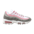 Women's Nike Air Max 95 White Real Pink Grey - product image from the listing.