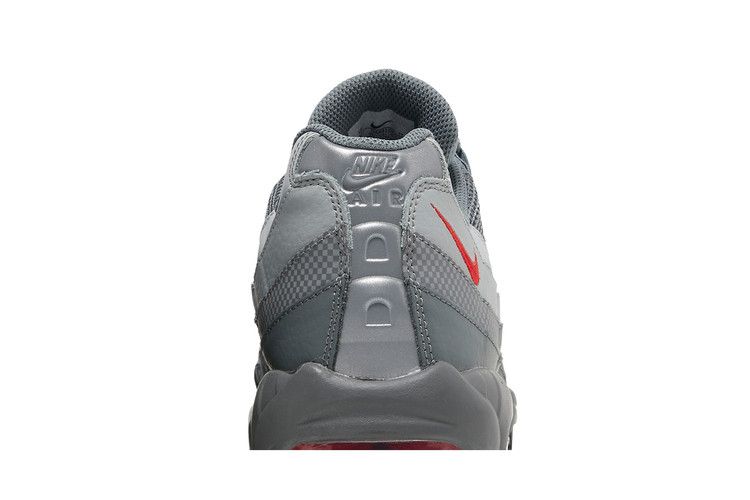Nike Air Max 95 in Grey Red - product image from the listing.