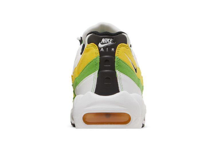 Nike Air Max 95 Essential White Green Apple Tour in Yellow - product image from the listing.