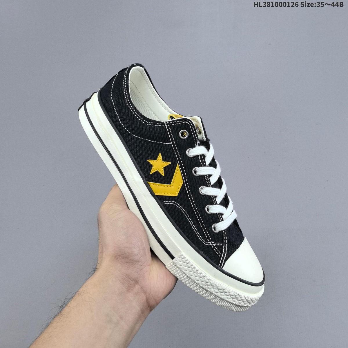 Converse Star Player Ox Low-Top Sneakers in Navy White - product image from the listing.