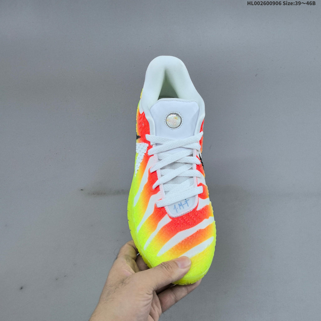 Nike Ja 3 EP Christmas Basketball Footwear White Neon - product image from the listing.