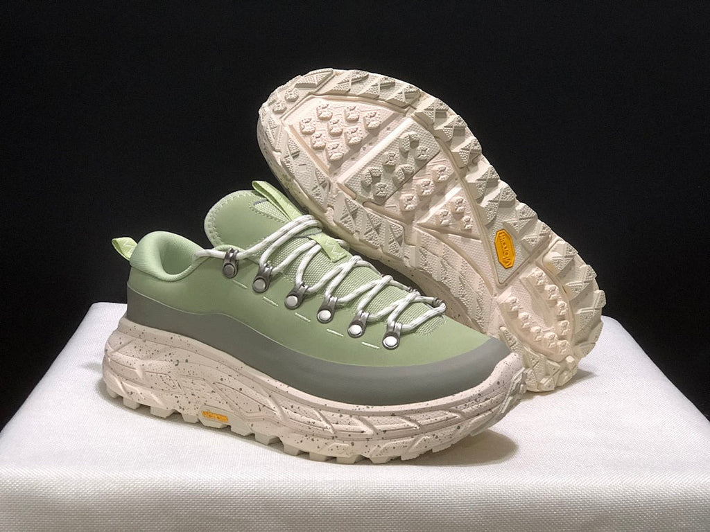 HOKA Tor Summit Hiking Shoes in Sage in Green - product image from the listing.