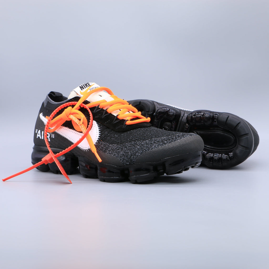 Nike Air VaporMax Sneakers in Off-White Black AA3831-001 - product image from the listing.