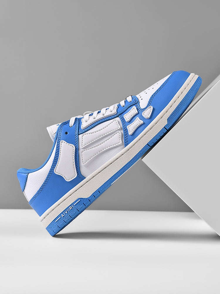 Blue and White AMIRI Low-Top Sneakers MFS003-462 - product image from the listing.