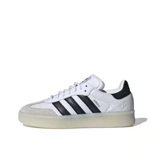 adidas Samba ADV White Black Platform Trainers IH8643 - product image from the listing.