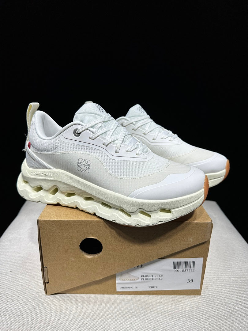 On Cloudtilt 2.0 x LOEWE Sneakers in White - product image from the listing.
