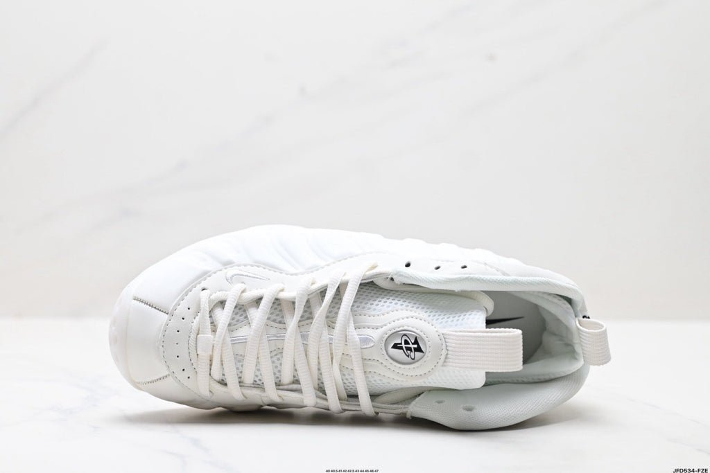 Nike Air Foamposite One Penny High-Top Sneakers in White - product image from the listing.