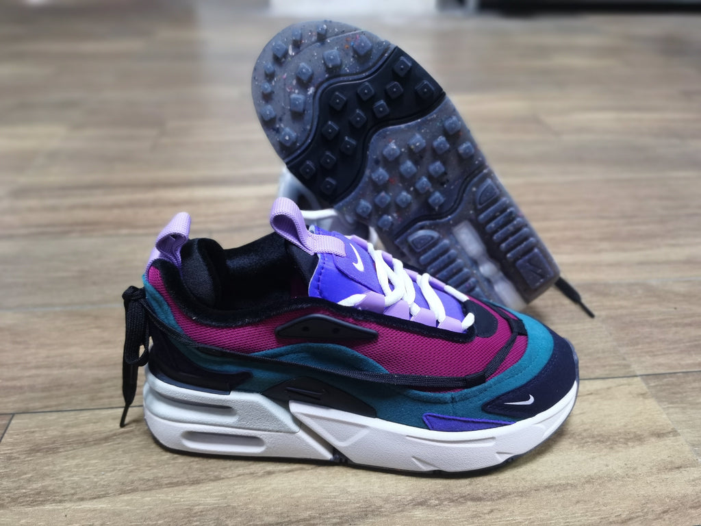 Nike Air Max Furyosa Sneakers in Purple, in Teal and Black - product image from the listing.