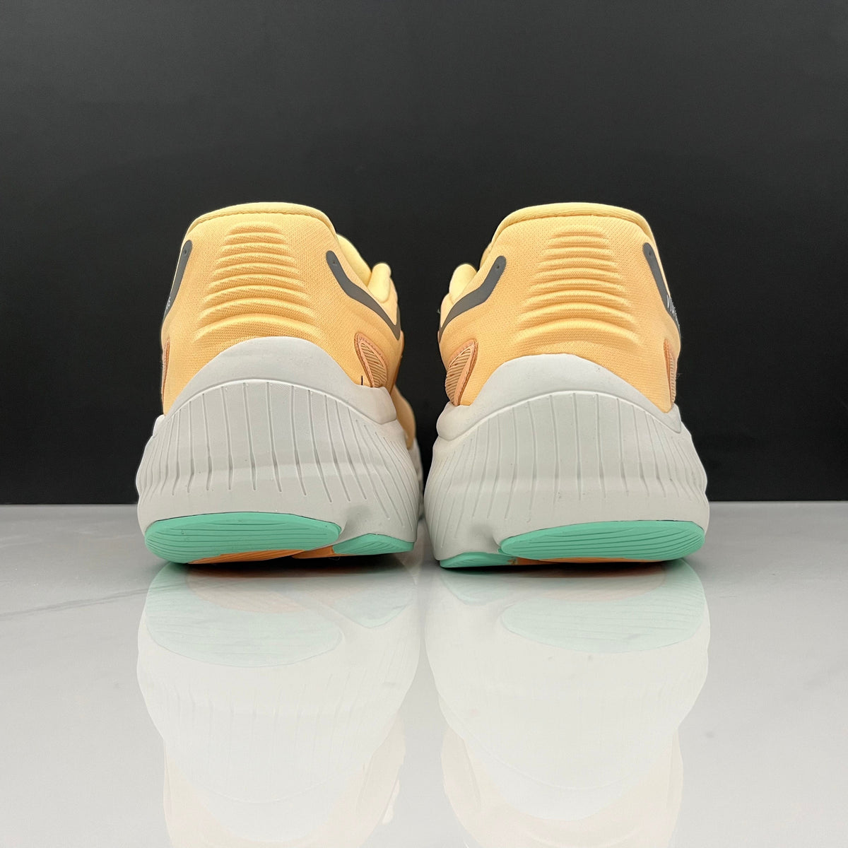 Yellow and Orange ALTRA Via Olympus Running Shoes - product image from the listing.