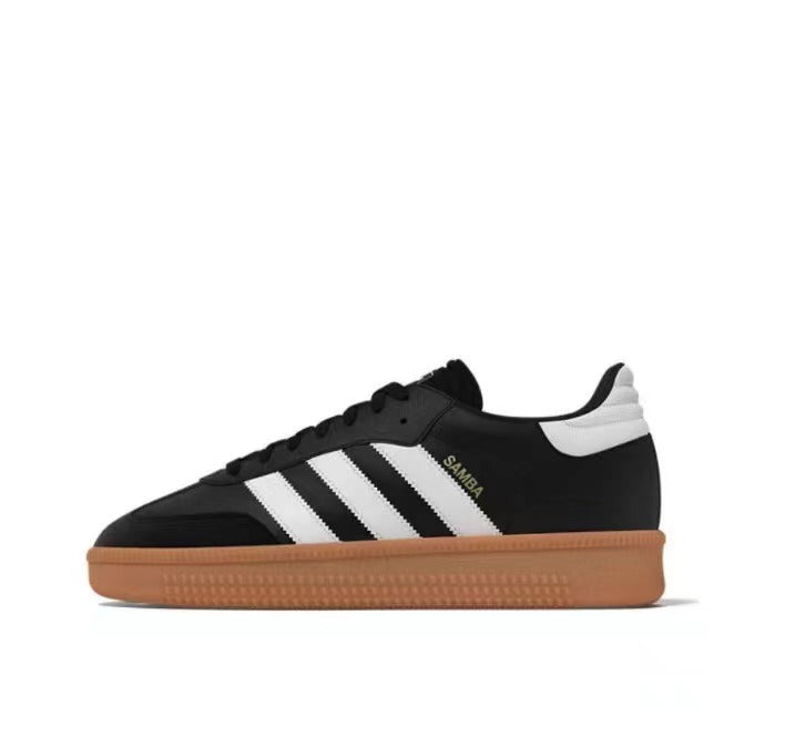 adidas Samba Trainers Black White Gum Sole IE1379 - product image from the listing.