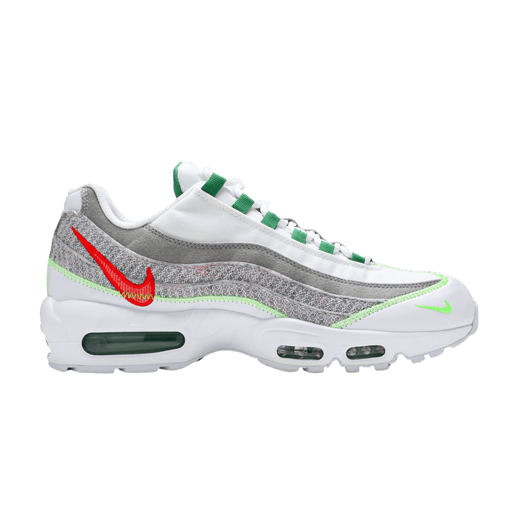 Nike Air Max 95 Recycled White Classic in Green - product image from the listing.