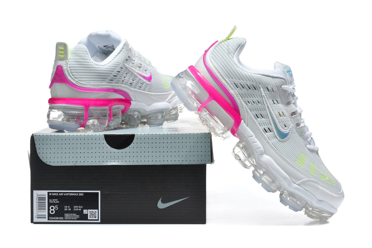 Nike Air VaporMax 360 Sneakers in White Pink CQ4538-001 - product image from the listing.