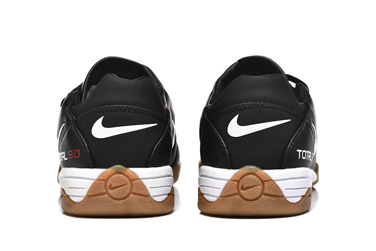 Nike Total 90 Black White Indoor Soccer Footwear - product image from the listing.