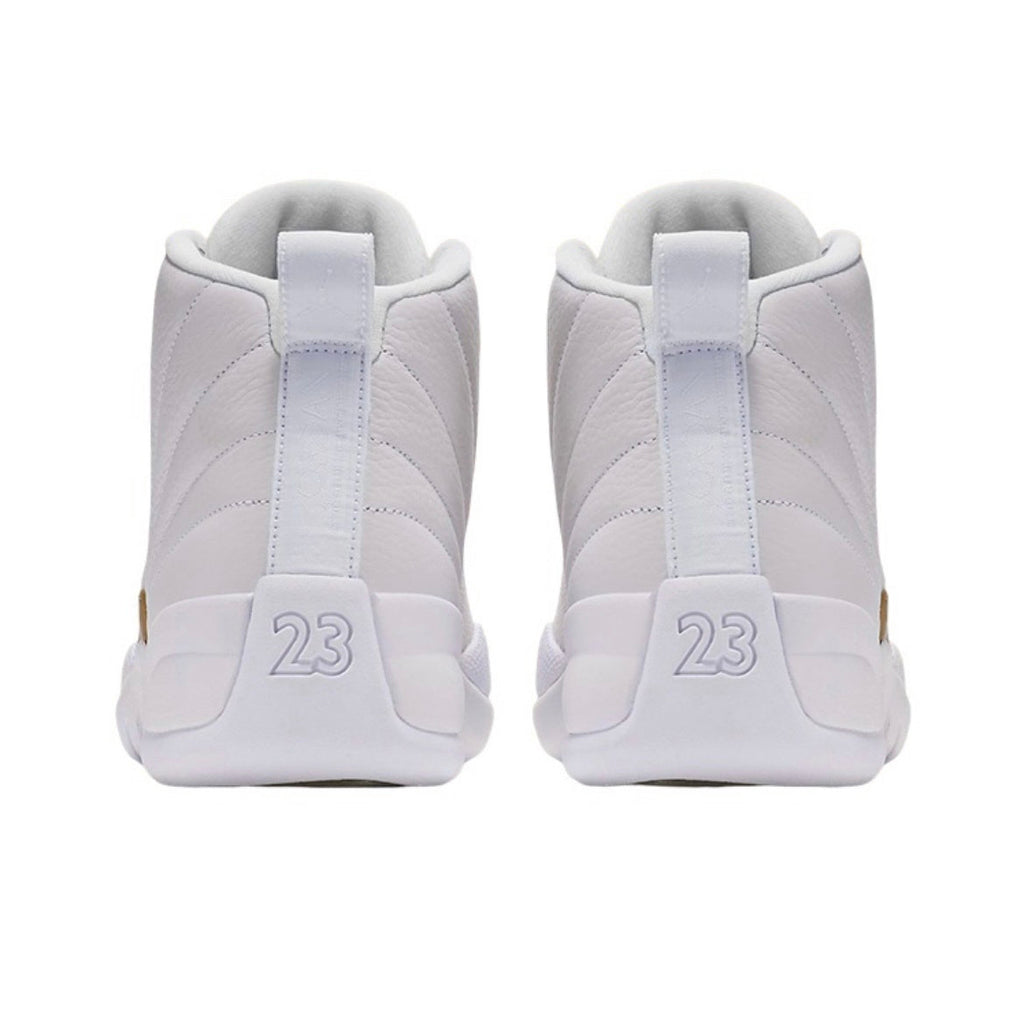 Air Jordan 12 OVO Sneakers in White 873864-102 - product image from the listing.