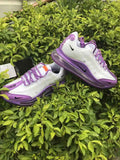 Nike Air Max 720 Sneakers in White and Purple - product image from the listing.