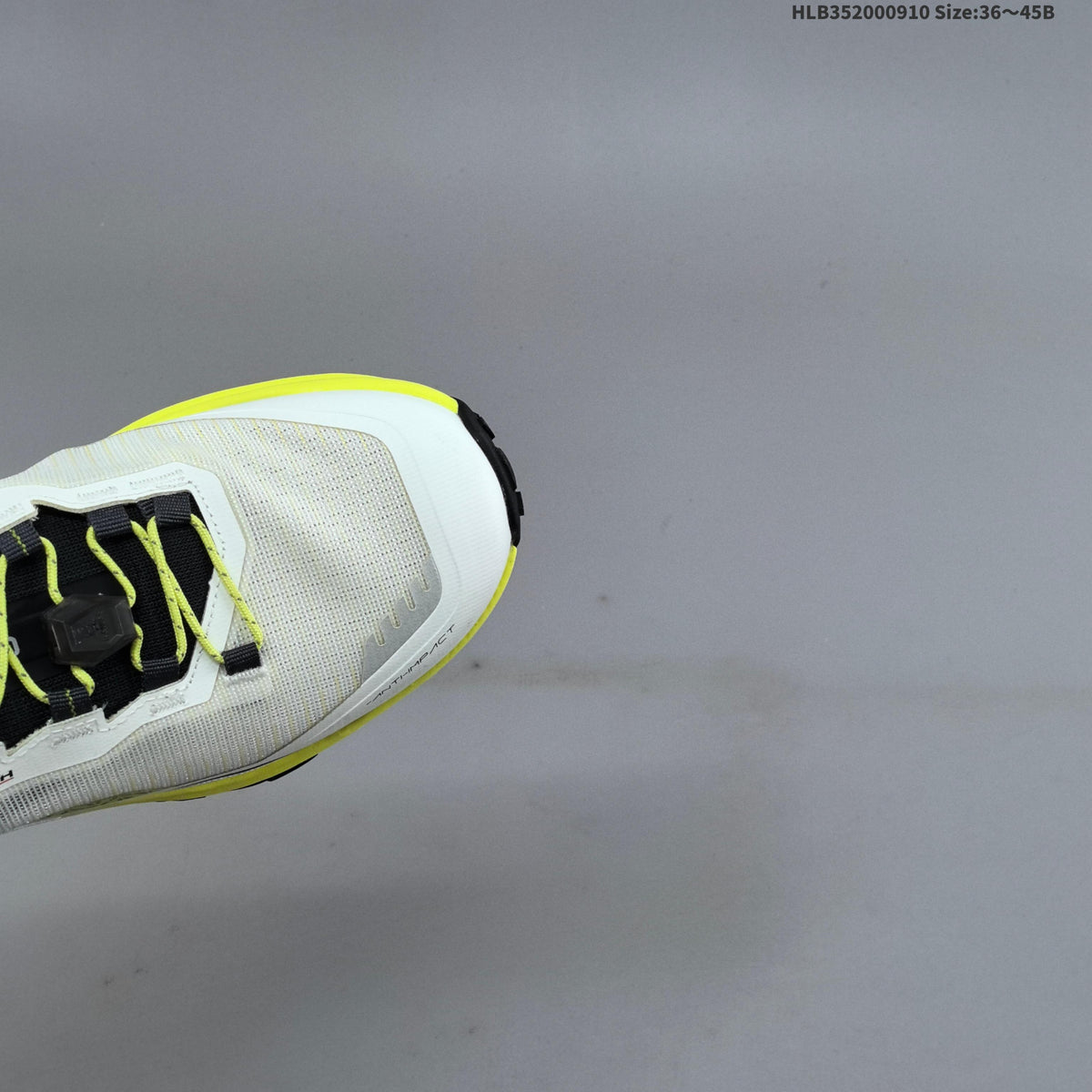 Kailas FUGA EX330 Trail Running Shoes, White and Neon in Yellow - product image from the listing.