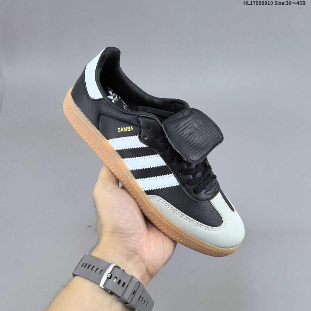Adidas Samba Low-Top Sneakers in Black White Gum IG2010 - product image from the listing.