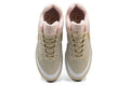 Nike Air Max Sneakers in Light Khaki and Pink - product image from the listing.