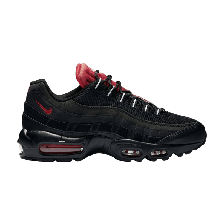 Nike Air Max 95 Black Challenge in Red - product image from the listing.