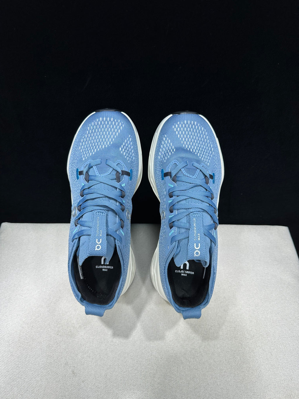 On Cloudsurfer Max Running Sneakers in Blue - product image from the listing.