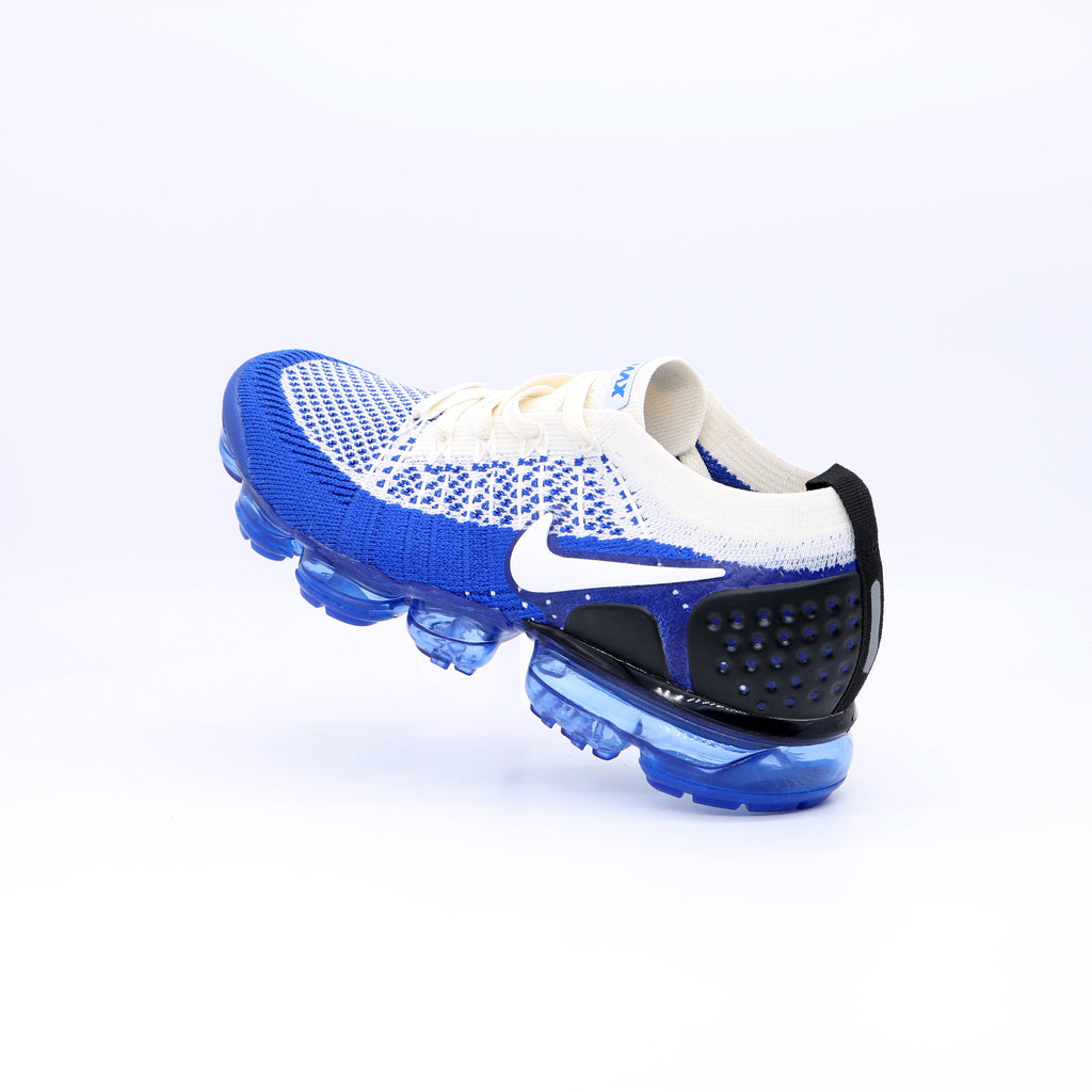 Nike Air VaporMax Flyknit 2 Sneakers in Blue White 942842-2049 - product image from the listing.