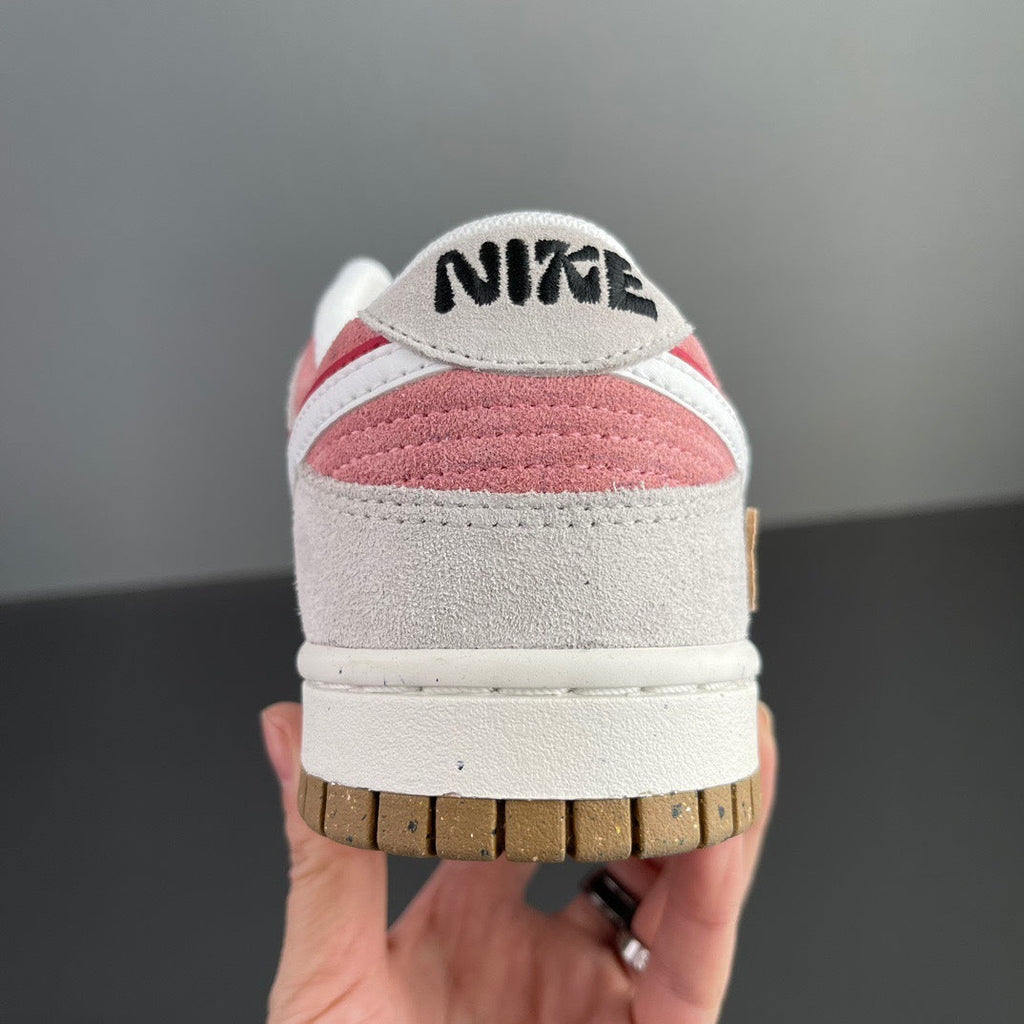 Nike Dunk Low SE Rabbit Year Sneakers in Pink White DO9457-117 - product image from the listing.