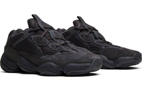 Yeezy 500 Utility Sneakers in Black - product image from the listing.
