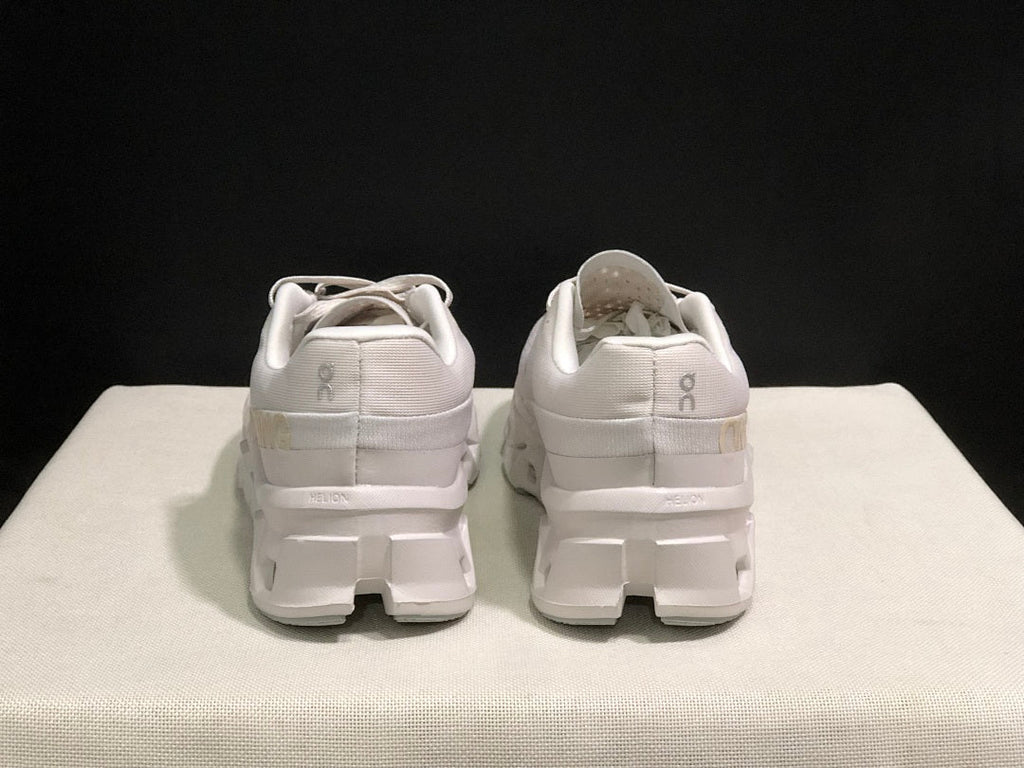 On Cloudmonster 2 Trainers, White and Soft Yarn - product image from the listing.