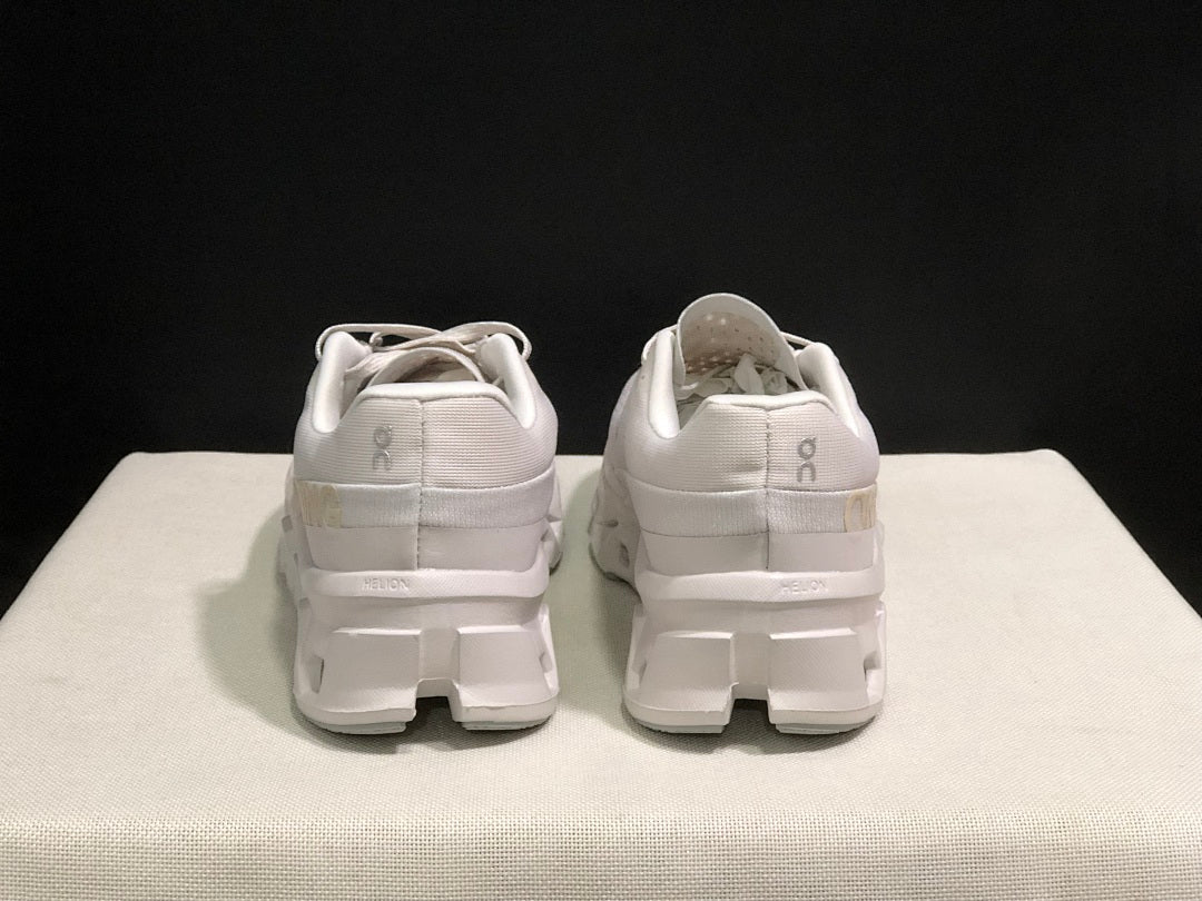 On Cloudmonster 2 Trainers, White and Soft Yarn - product image from the listing.