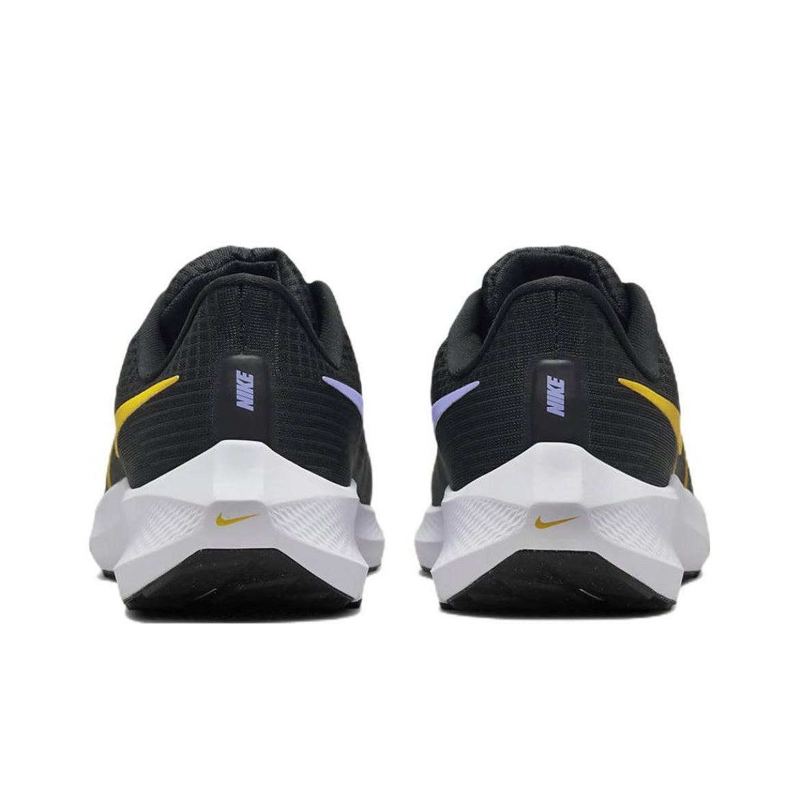 Nike Air Zoom Pegasus 39 Running Shoes in Black Yellow DH4072-002 - product image from the listing.