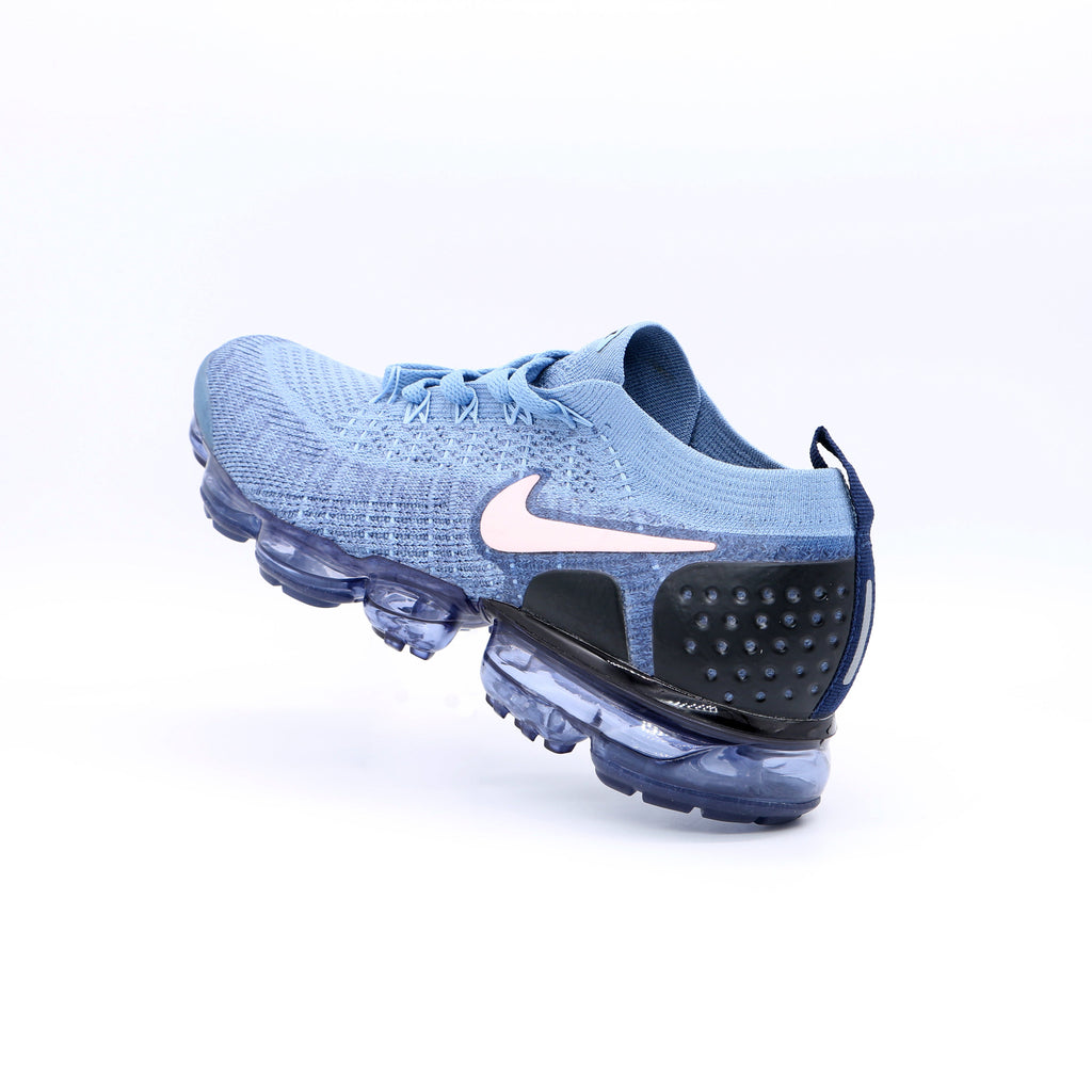 Nike Air VaporMax Flyknit Sneakers in Blue 942842-401 - product image from the listing.